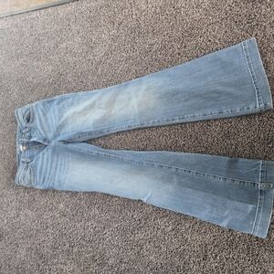 Ariat Blue Flare Wide Leg Jeans